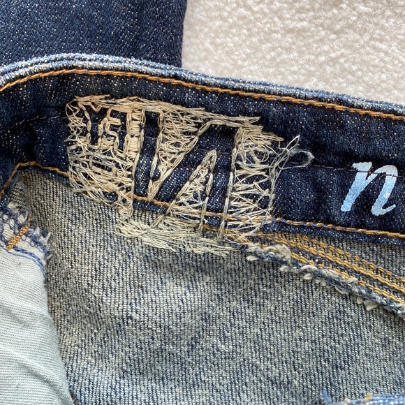 EUC Notify NFY style 226 Made in Italy dark wash Straight Leg Denim Jeans - Picture 4 of 16